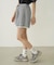 GINGHAM MINI SHORTS