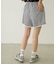 GINGHAM MINI SHORTS