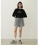 GINGHAM MINI SHORTS