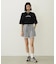 GINGHAM MINI SHORTS