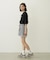 GINGHAM MINI SHORTS