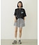 GINGHAM MINI SHORTS