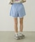 GINGHAM MINI SHORTS