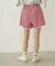 GINGHAM MINI SHORTS