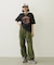 MILITARY WIDE LEG PANTS