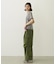 MILITARY WIDE LEG PANTS