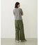 MILITARY WIDE LEG PANTS