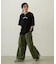 MILITARY WIDE LEG PANTS