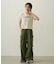 MILITARY WIDE LEG PANTS