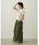MILITARY WIDE LEG PANTS