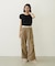 MILITARY WIDE LEG PANTS