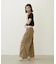 MILITARY WIDE LEG PANTS