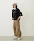MILITARY WIDE LEG PANTS