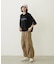 MILITARY WIDE LEG PANTS