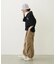 MILITARY WIDE LEG PANTS