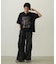 MILITARY WIDE LEG PANTS