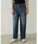 COOPER HEART WIDE DENIM PANTS