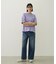 COOPER HEART WIDE DENIM PANTS