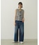 COOPER HEART WIDE DENIM PANTS