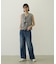 COOPER HEART WIDE DENIM PANTS