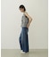 COOPER HEART WIDE DENIM PANTS