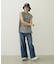 COOPER HEART WIDE DENIM PANTS