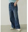COOPER HEART WIDE DENIM PANTS