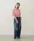 COOPER HEART WIDE DENIM PANTS