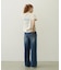 COOPER HEART WIDE DENIM PANTS
