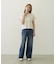 COOPER HEART WIDE DENIM PANTS