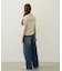 COOPER HEART WIDE DENIM PANTS