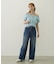 COOPER HEART WIDE DENIM PANTS