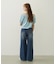 COOPER HEART WIDE DENIM PANTS