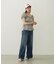 COOPER HEART WIDE DENIM PANTS
