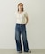 COOPER HEART WIDE DENIM PANTS