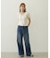 COOPER HEART WIDE DENIM PANTS