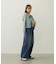 COOPER HEART WIDE DENIM PANTS
