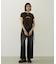 COOPER HEART WIDE DENIM PANTS