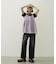COOPER HEART WIDE DENIM PANTS