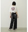 COOPER HEART WIDE DENIM PANTS