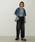 COOPER HEART WIDE DENIM PANTS
