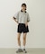COOPER HEART DENIM SHORT PANTS