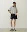 COOPER HEART DENIM SHORT PANTS