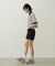 COOPER HEART DENIM SHORT PANTS