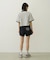COOPER HEART DENIM SHORT PANTS
