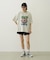 COOPER HEART DENIM SHORT PANTS