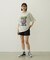 COOPER HEART DENIM SHORT PANTS
