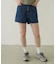 COOPER HEART DENIM SHORT PANTS