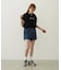 COOPER HEART DENIM SHORT PANTS