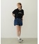 COOPER HEART DENIM SHORT PANTS